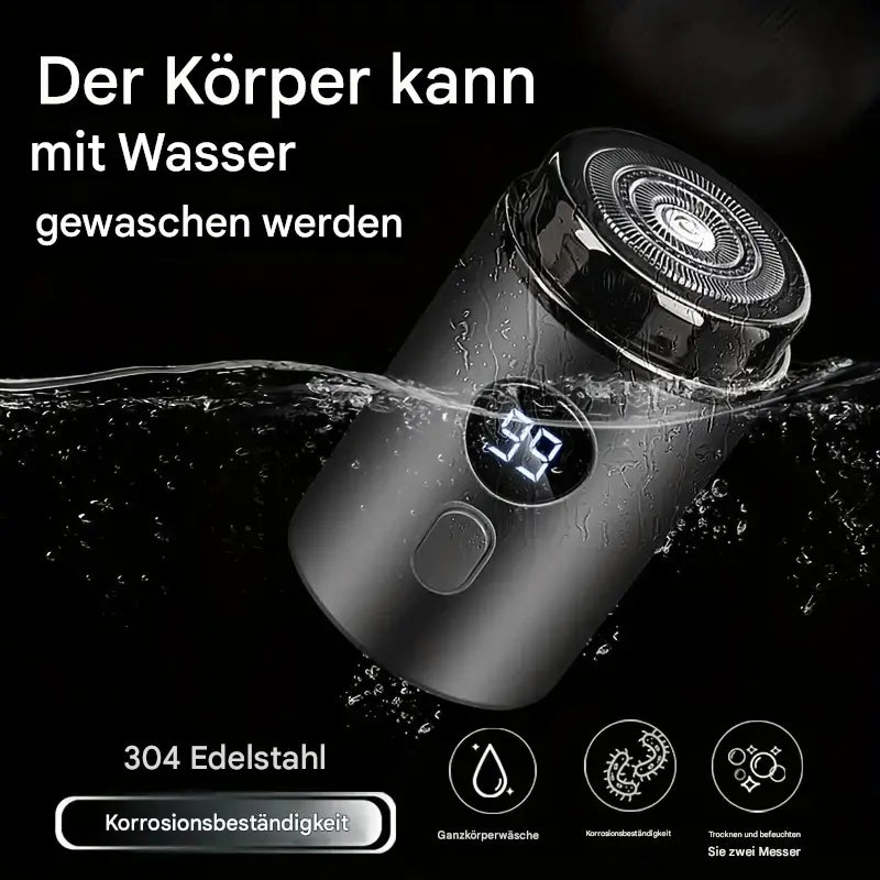 Electric Shaver Portable Waterproof Stainless Steel