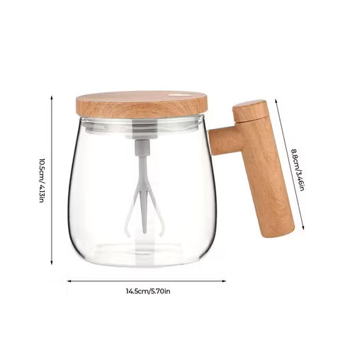 Electric Stirring Cup High-Speed One-Button Hot & Cold 400ml
