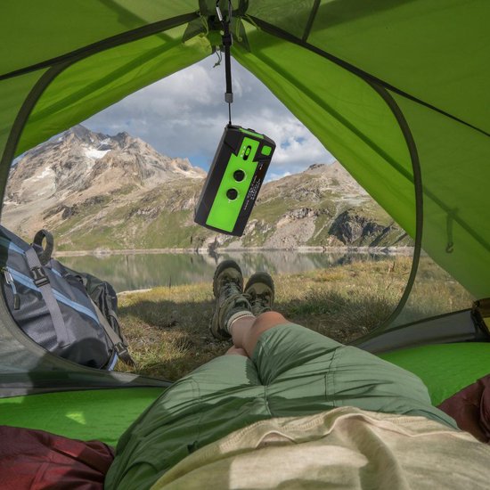 Emergency Radio Solar & Crank Charging LED SOS Weatherproof