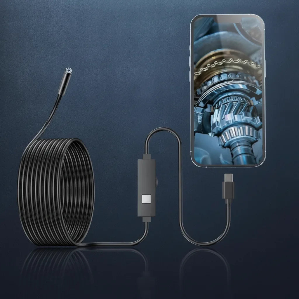 Endoscope Camera 200MP Semi-Rigid Probe 8mm