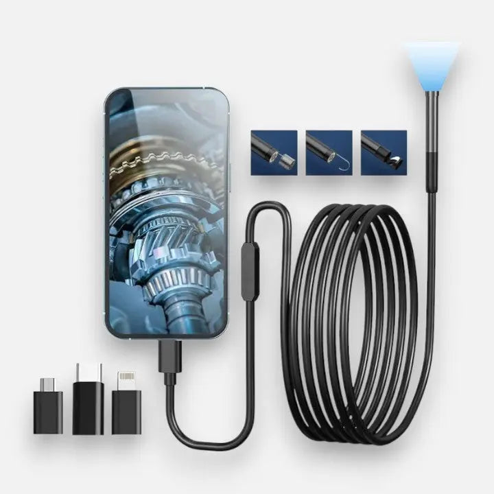 Endoscope Camera Plug-And-Play 16.4-Foot HD Waterproof