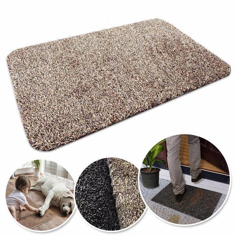 Entryway Doormat Nano-Absorbent Non-Slip Rubber Backing