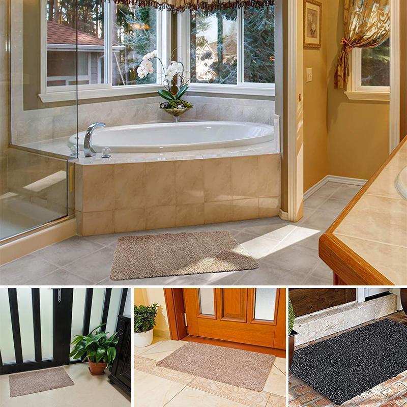 Entryway Doormat Nano-Absorbent Non-Slip Rubber Backing