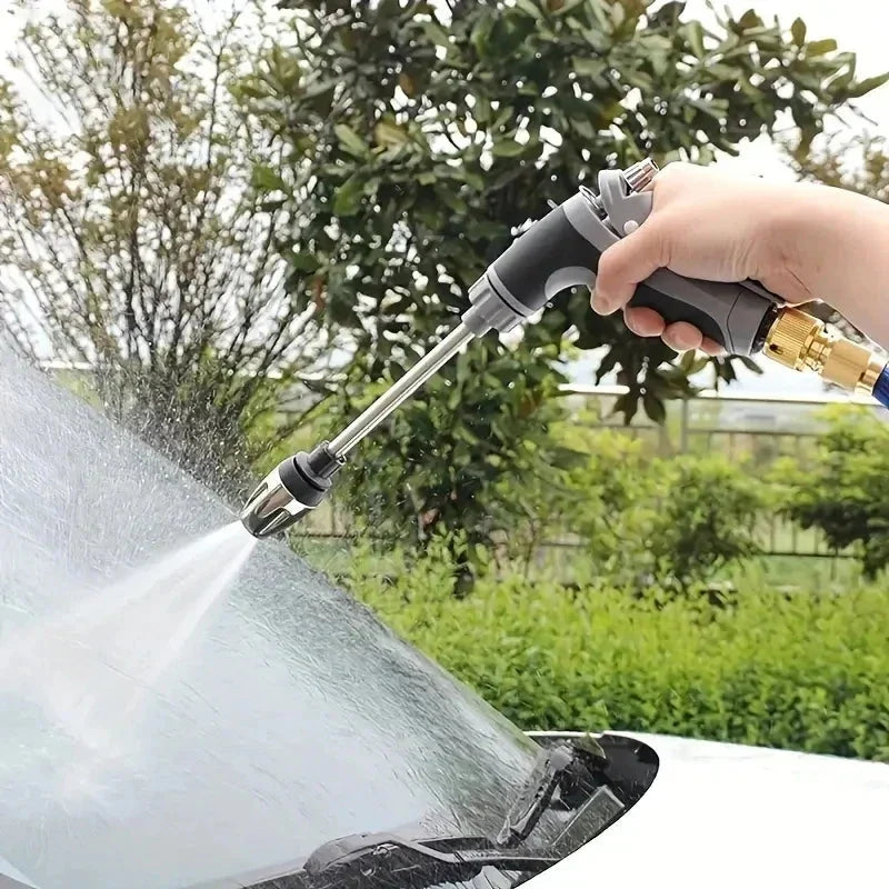 Expandable Hose Self-Expanding Kink-Resistant Braided Sleeve & Brass Fittings