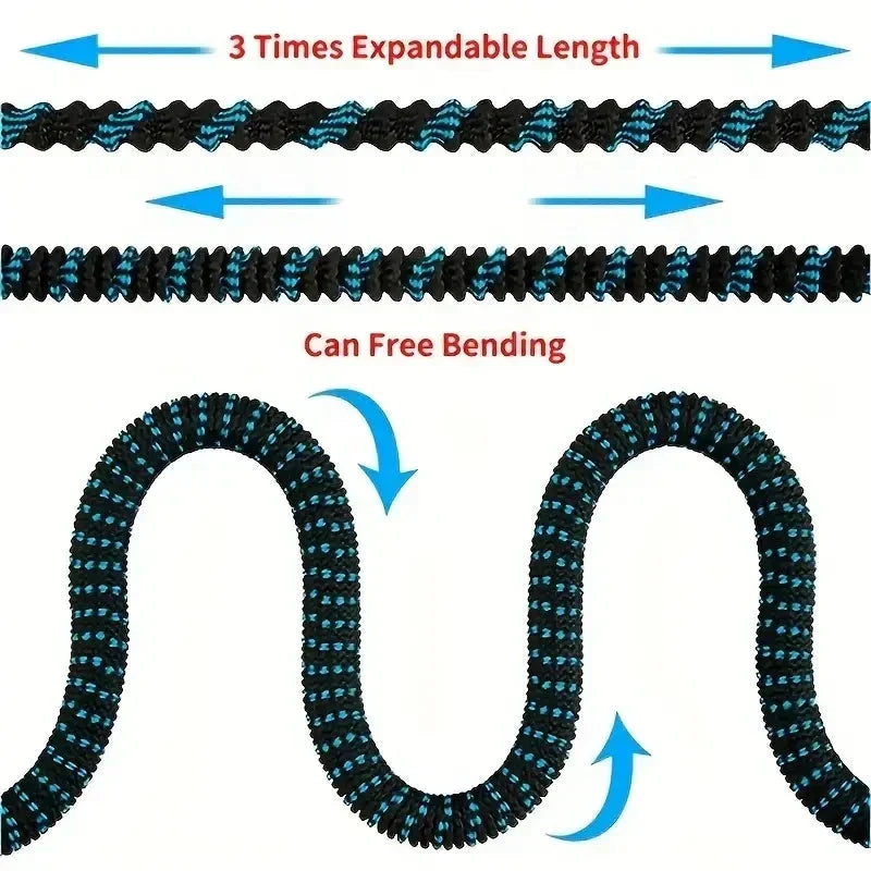 Expandable Hose Self-Expanding Kink-Resistant Braided Sleeve & Brass Fittings