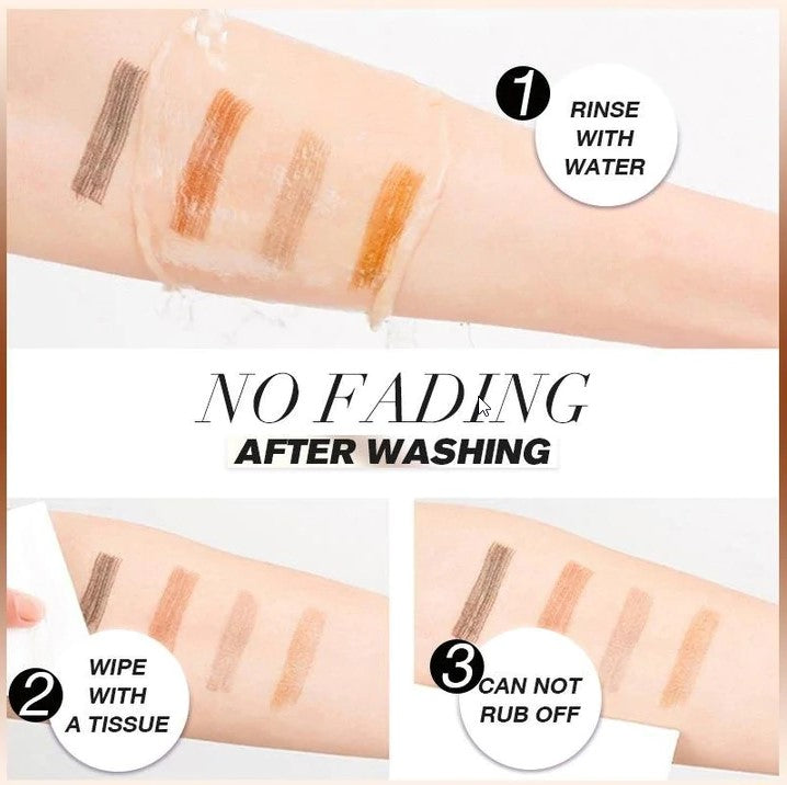 Eyebrow Pen Multi-Pronged Tip Waterproof & Smudge-Proof