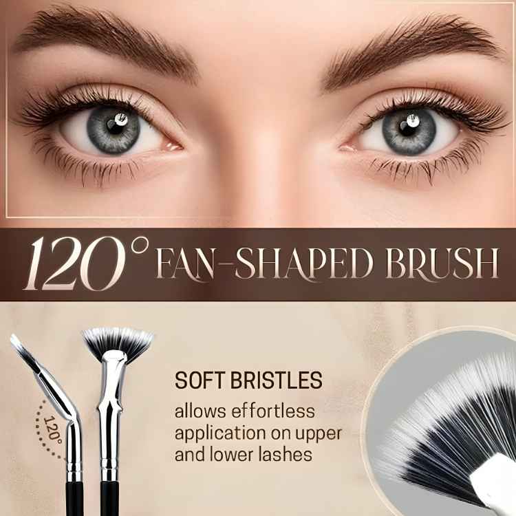 Eyelash Separating Brush Clump-Free Ergonomic Set of 2