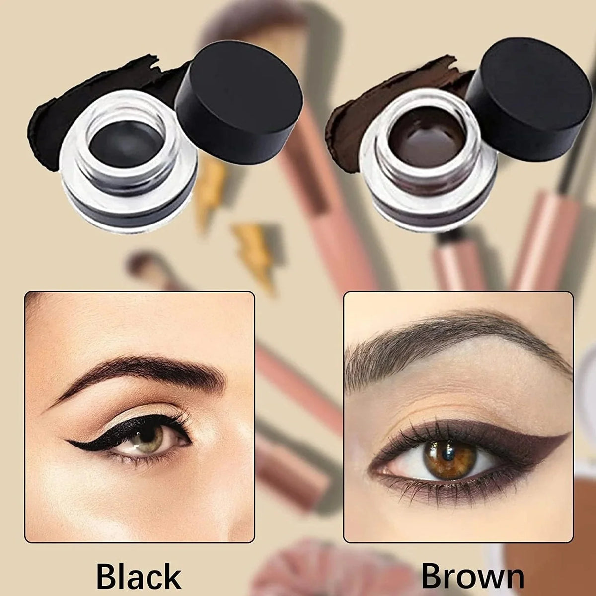 Eyeliner Pencil Precision Tip Waterproof & Smudge-Proof