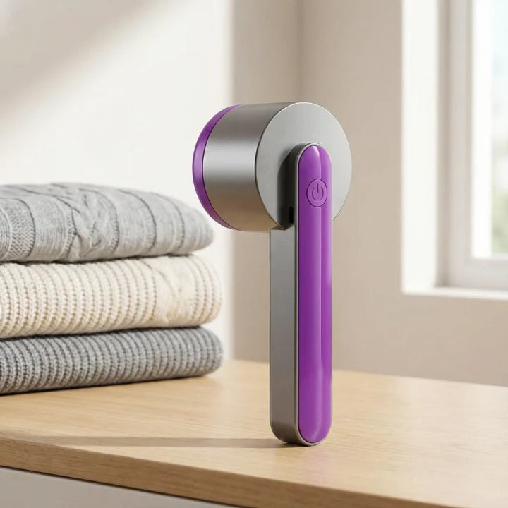 Fabric Shaver Digital Display & One-Button USB Rechargeable