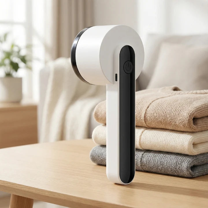 Fabric Shaver Digital Display & One-Button USB Rechargeable