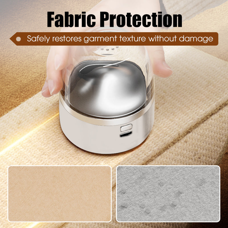 Fabric Shaver Integrated Suction USB-C Rechargeable 70-Min