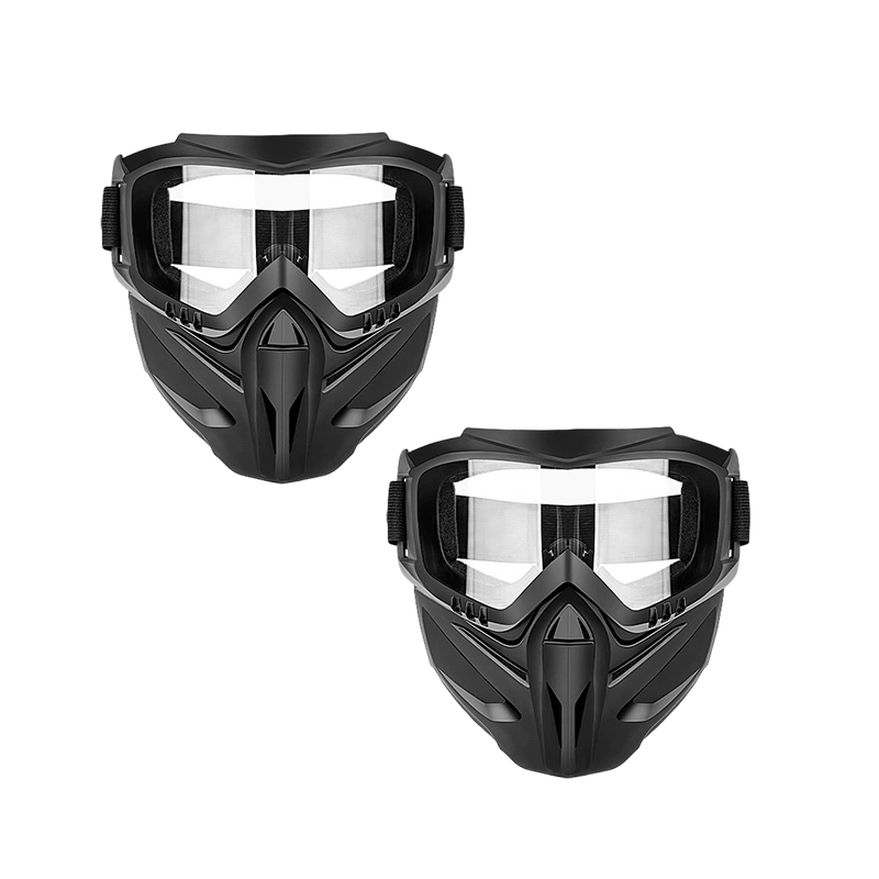 Face Shield Ventilated Polycarbonate Detachable Glasses