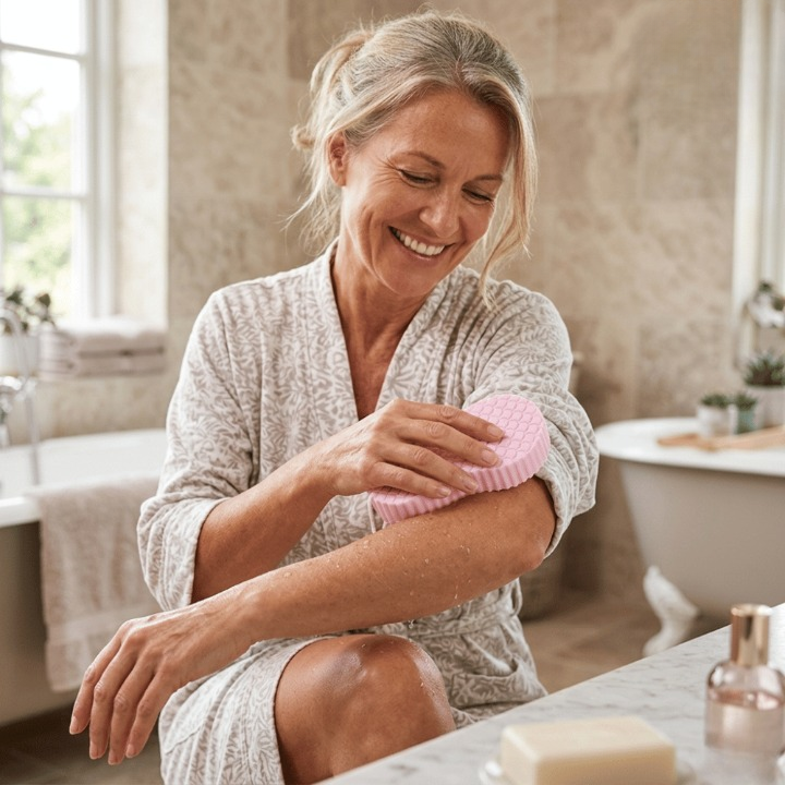 Facial Cleansing Sponge For Sensitive Skin Ultra-Soft Quick-Drying