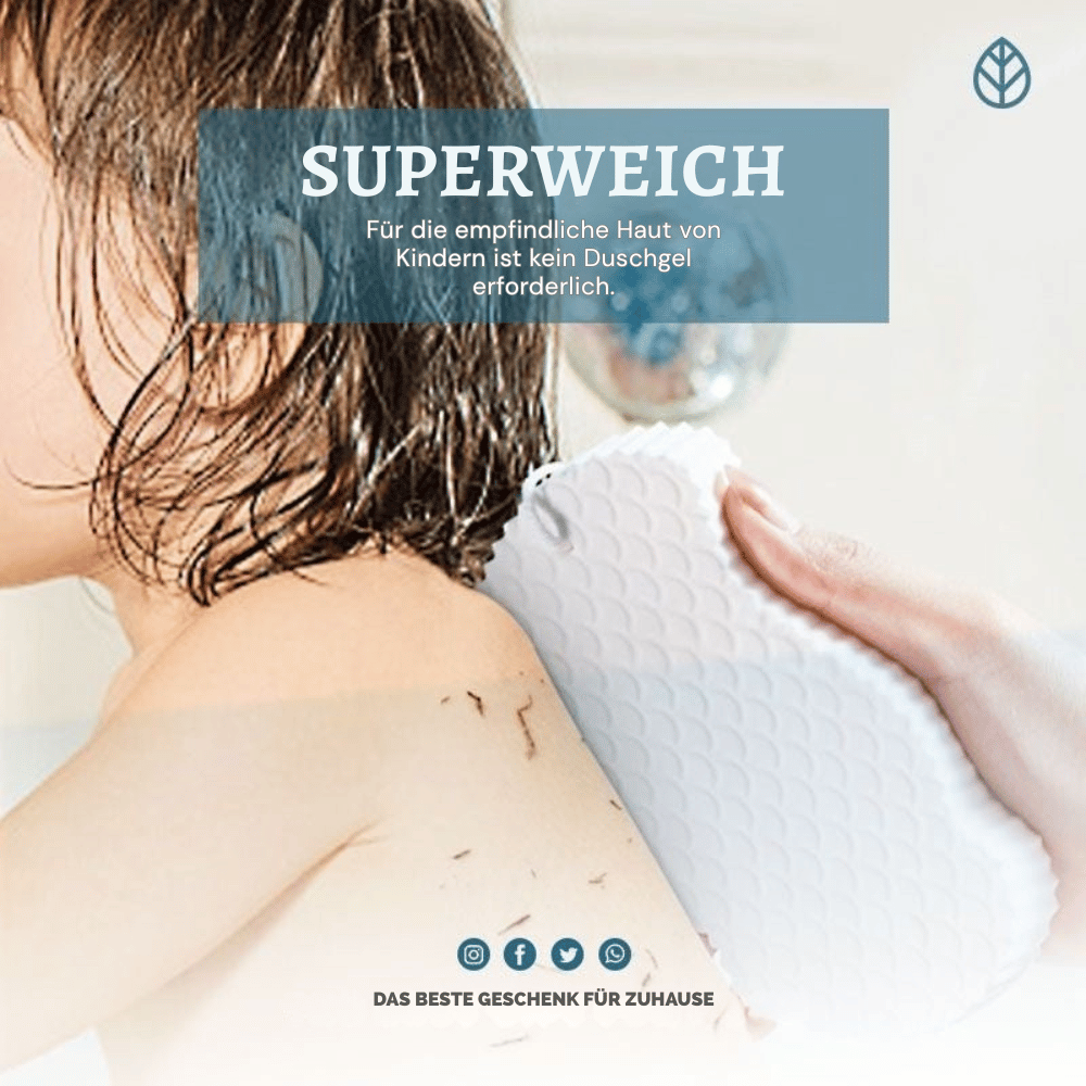 Facial Cleansing Sponge For Sensitive Skin Ultra-Soft Quick-Drying