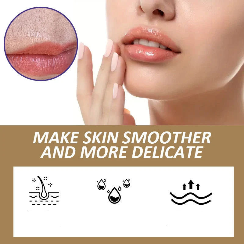 Facial Hair Removal Cream Plant-Based Coconut Oil & Aloe