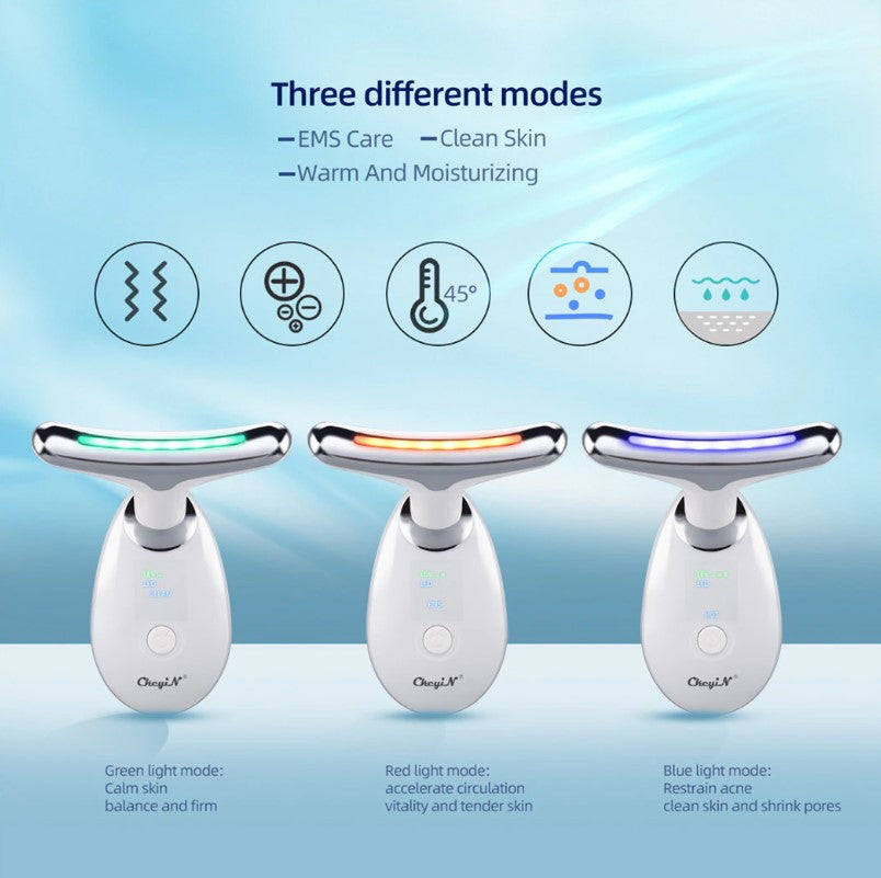 Facial & Neck Sculpting Device Microcurrent & LED