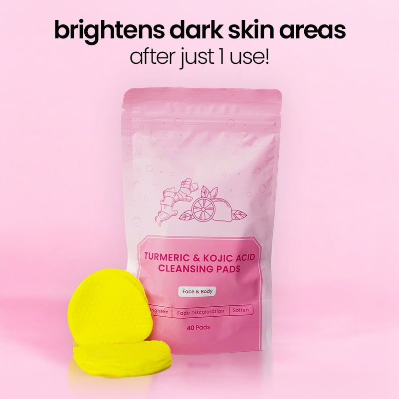 Facial Pads Turmeric & Lemon Peel Pack of 40