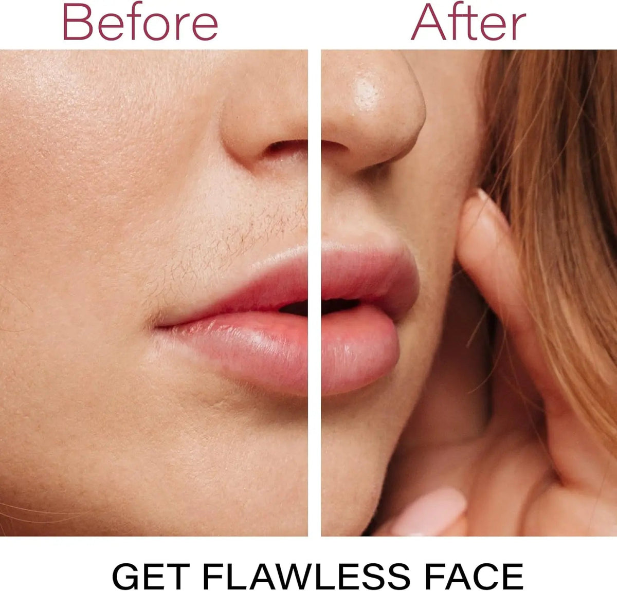 Facial Trimmer Lipstick-Size Stainless Steel Blade