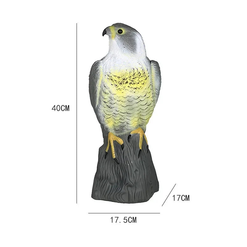 Falcon Decoy Lifelike Weatherproof PE Resin