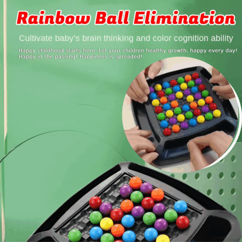 Family Matching Game Rainbow Board Educational & Brain Training