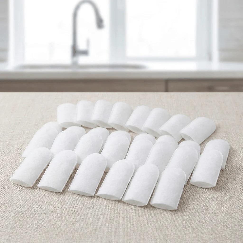 Faucet Filter Clip-On Replaceable Cotton Splash-Free