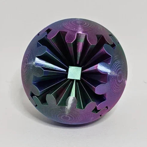 Fidget Ball 3D Gear Mechanism Whisper-Quiet Pocket-Sized
