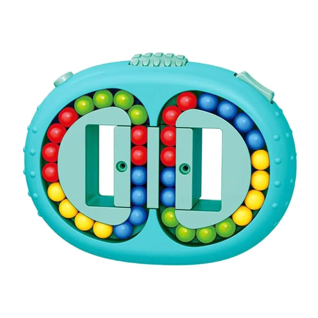 Fidget Puzzle Rotating & Dual-Sided Bead Tracks