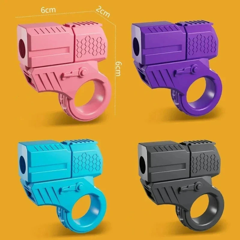 Fidget Ring Launcher Ergonomic Pocket-Sized