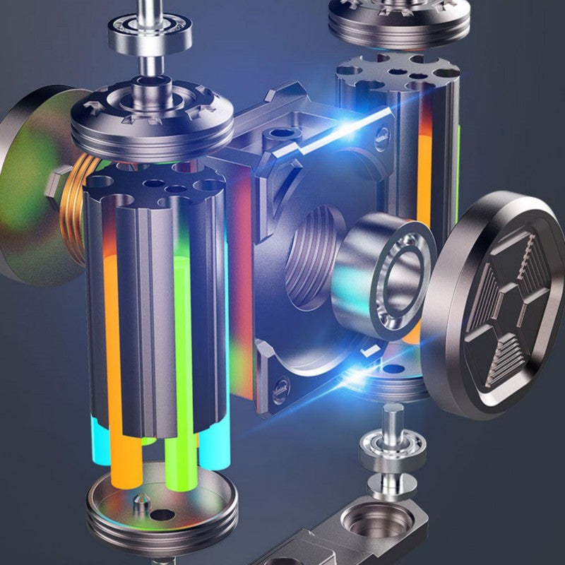 Fidget Spinner Metal Alloy & Fully Disassemblable