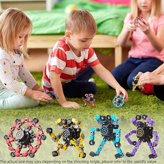 Fidget Toy Set Transformable Stress-Relief Set of 8