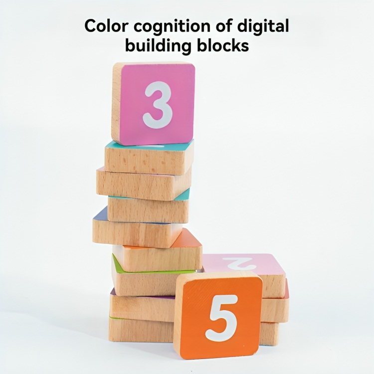 Finger Counting Board Montessori Foldable Wooden