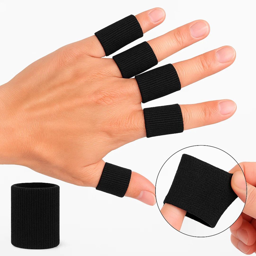 Finger Protection Sleeves Breathable Elastic Secure Bandage Hold
