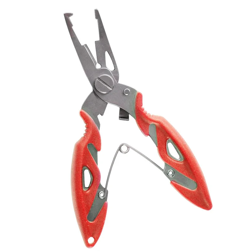 Fishing Pliers Tungsten Carbide Cutter Teflon-Coated Stainless Steel