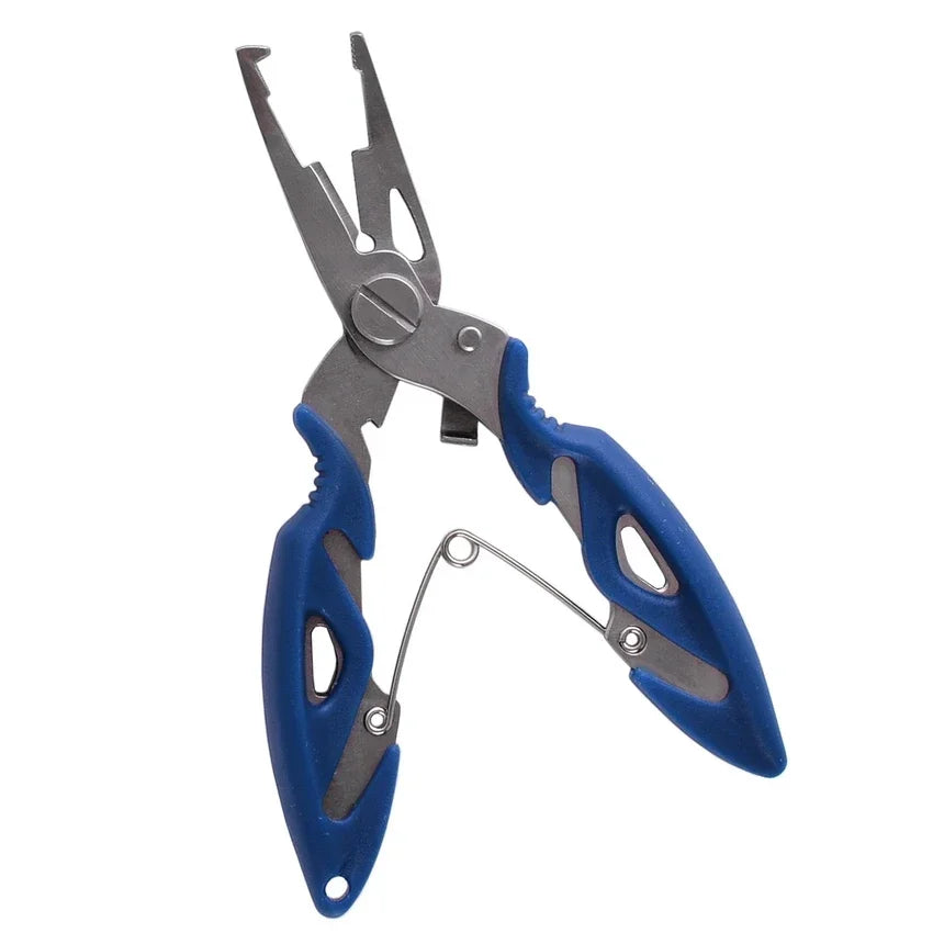 Fishing Pliers Tungsten Carbide Cutter Teflon-Coated Stainless Steel