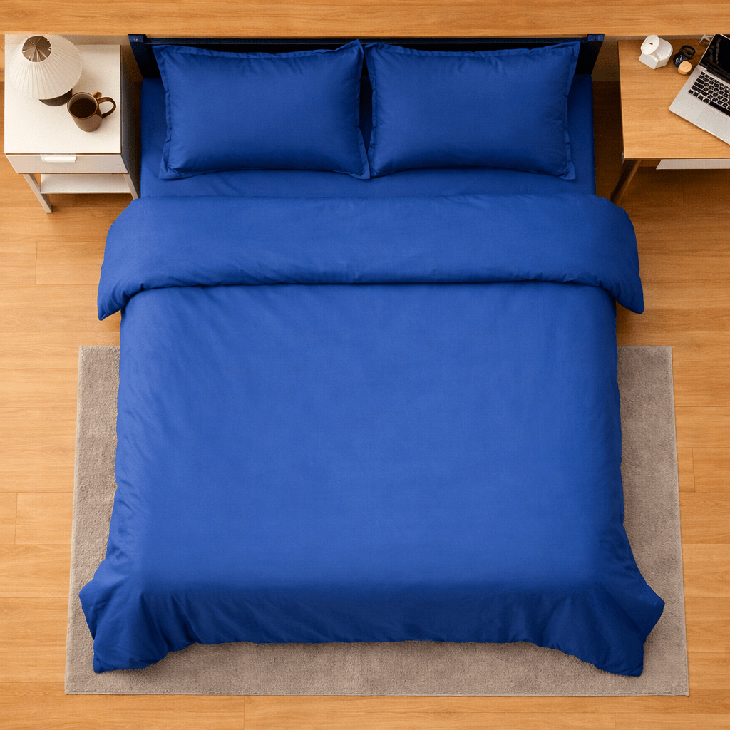 Fitted Sheet Satin Cotton Breathable All-Around Elastic