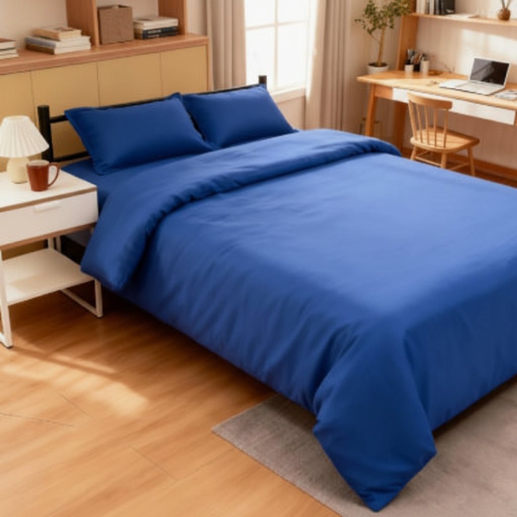 Fitted Sheet Satin Cotton Breathable All-Around Elastic