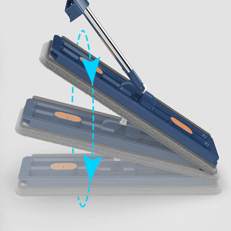 Flat Mop 360° Rotating Hygienic Scraper