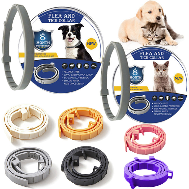 Flea & Tick Collar 8 Month Plant Oils Waterproof