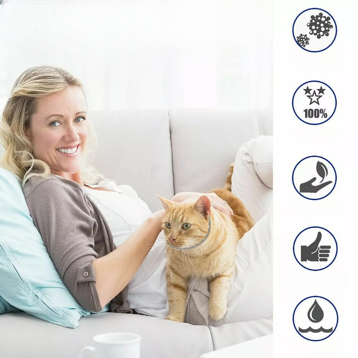 Flea & Tick Collar 8 Month Plant Oils Waterproof