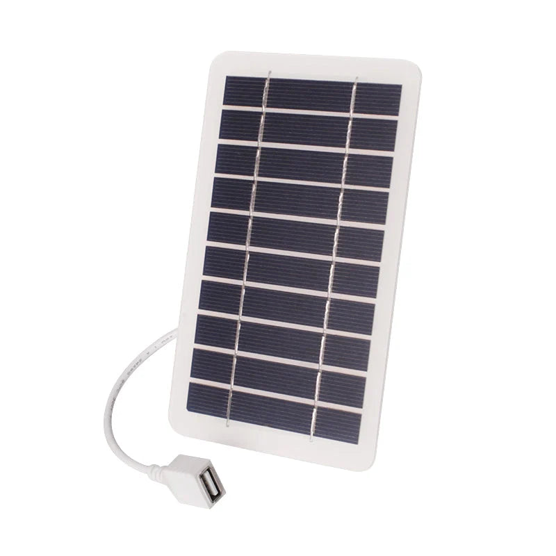 Flexible Solar Panel 2W 5V USB Output Weatherproof