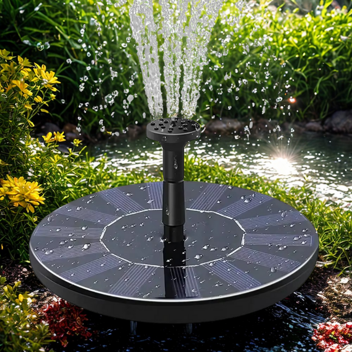 Floating Fountain Solar-Powered Self-Sufficient 6.7 Inch