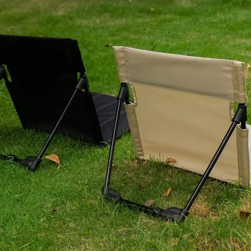 Floor Chair Foldable Padded Seat Adjustable Backrest