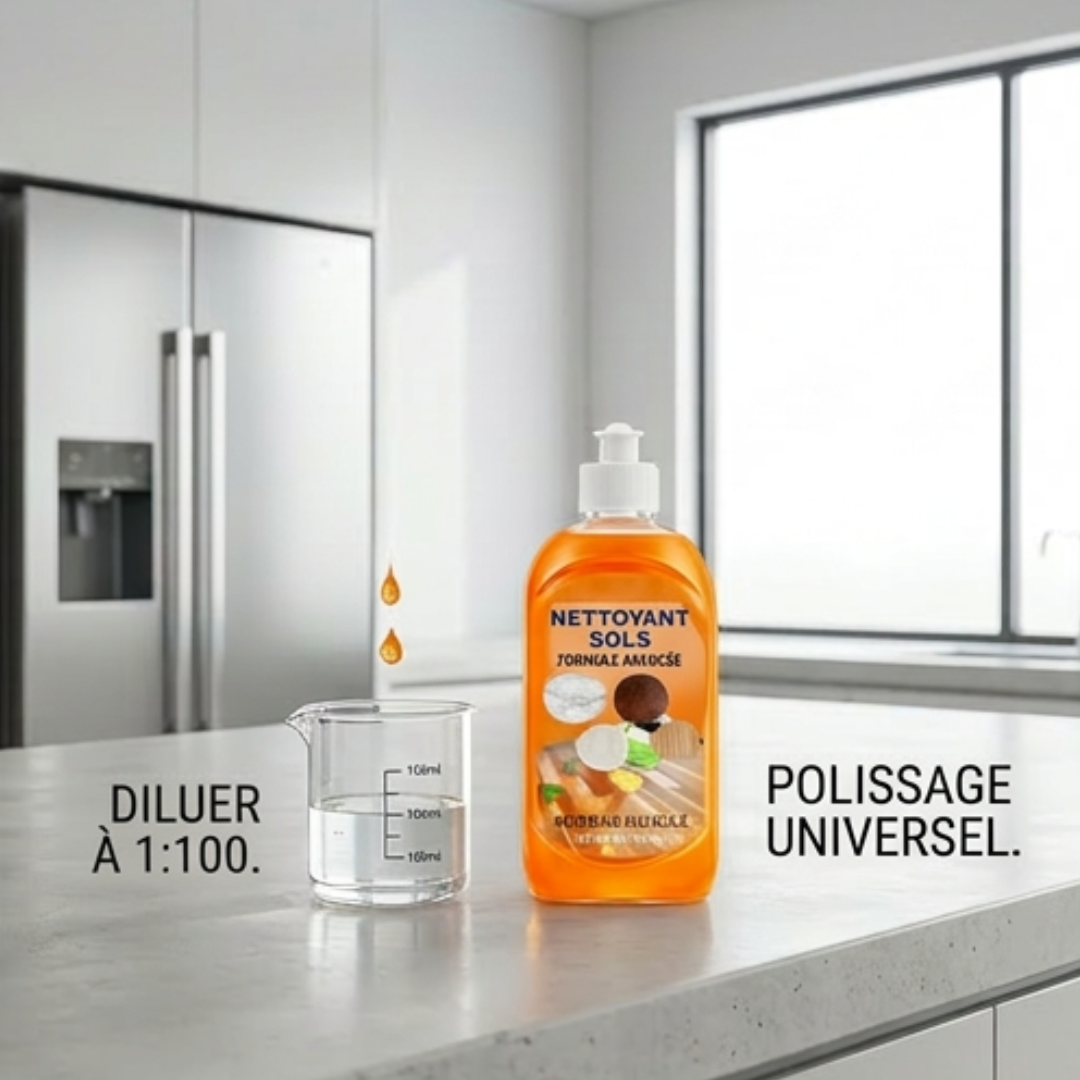 Floor Cleaner Concentrate Streak-Free Plant-Based 100 Uses