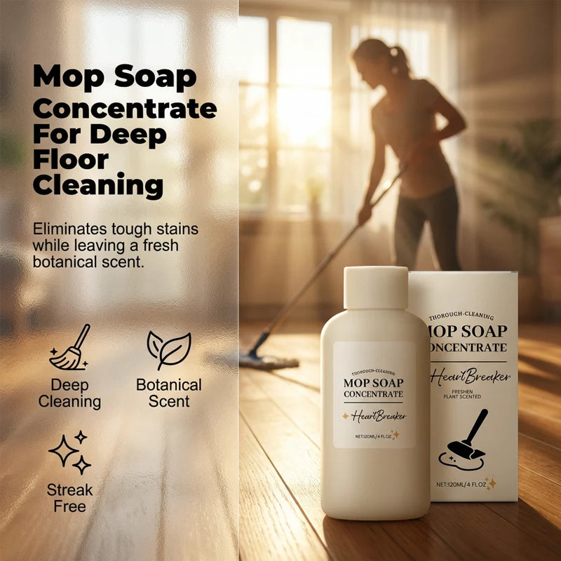 Floor Cleaner Concentrate pH-Neutral Quick-Drying Streak-Free