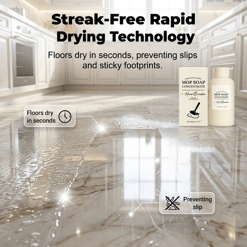Floor Cleaner Concentrate pH-Neutral Quick-Drying Streak-Free