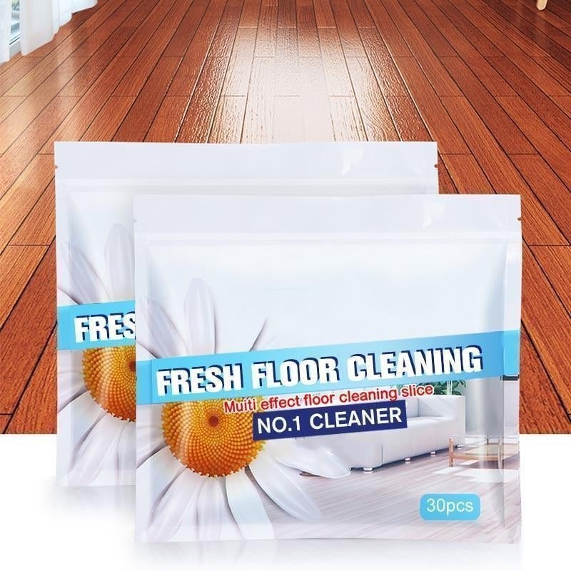 Floor Cleaner Tablets Fast-Dissolving Biodegradable Enzymes Pack of 30