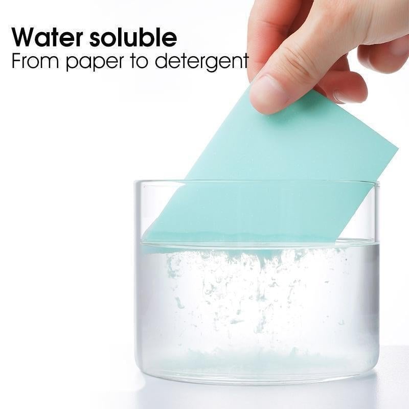 Floor Cleaner Tablets Fast-Dissolving Biodegradable Enzymes Pack of 30