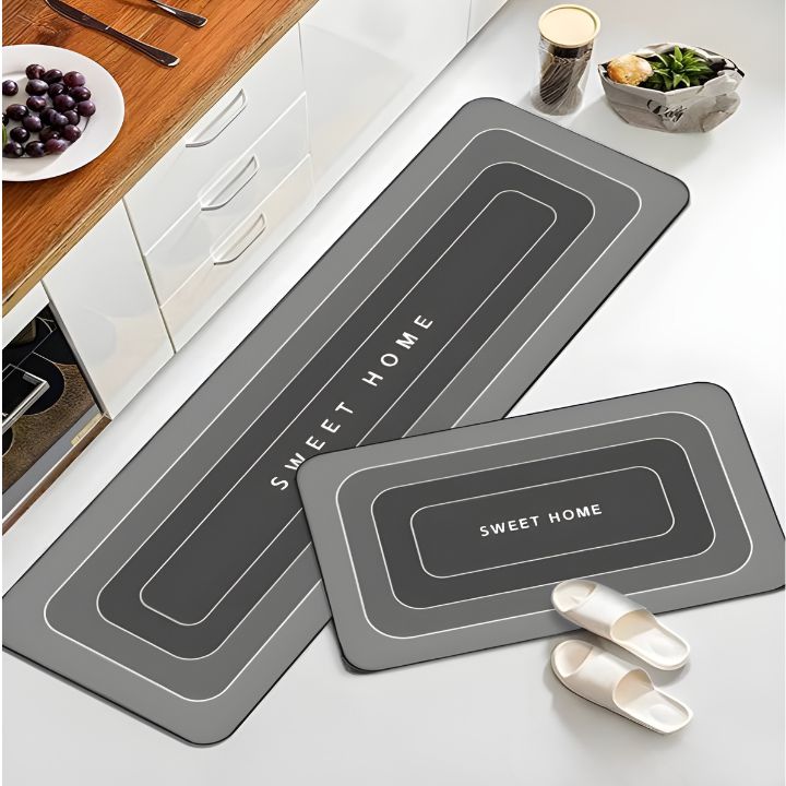 Floor Mat Microfiber Highly Absorbent Non-Slip & Machine Washable