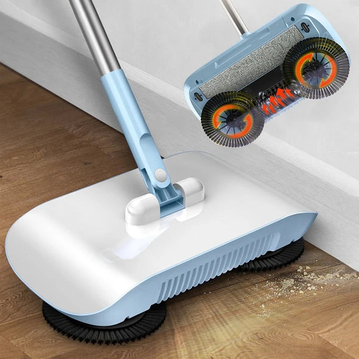 Floor Mop 3-in-1 Cordless Sweep & Mop Dust Collector