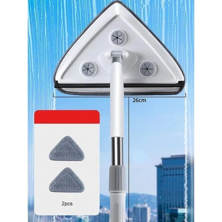 Floor Mop Triangular 360° Rotating Head